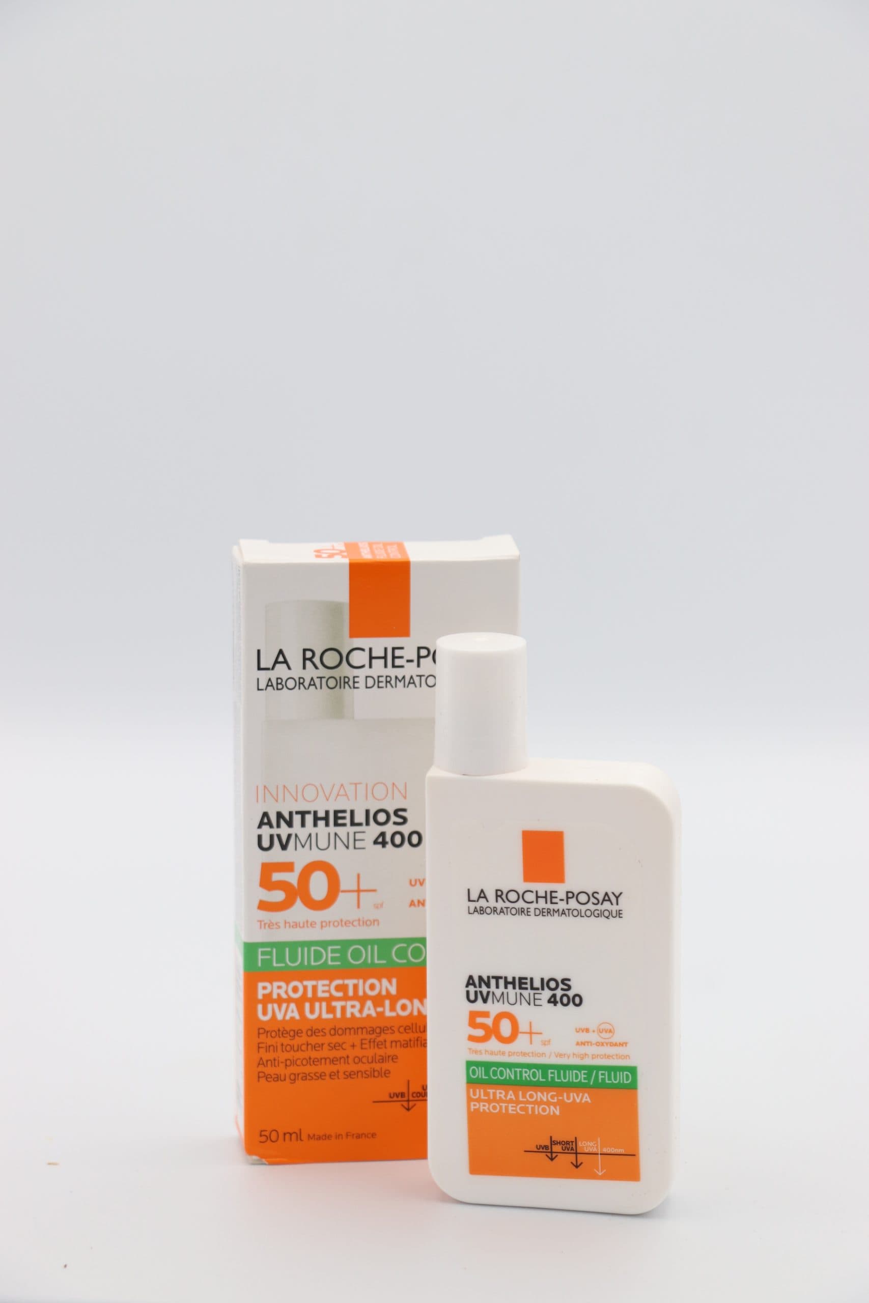 فلویید ضد آفتاب لاروش پوزای پوست چرب SPF50 حجم 50 میل | کنترل چربی و محافظت پیشرفته از پوست