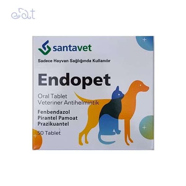 قرص ضد انگل سگ و گربه اندوپت Endopet (1 عدد)
