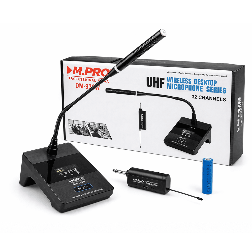 میکروفن رومیزی بیسیم ام پرو M.PRO DM-930W — تصویر ۸