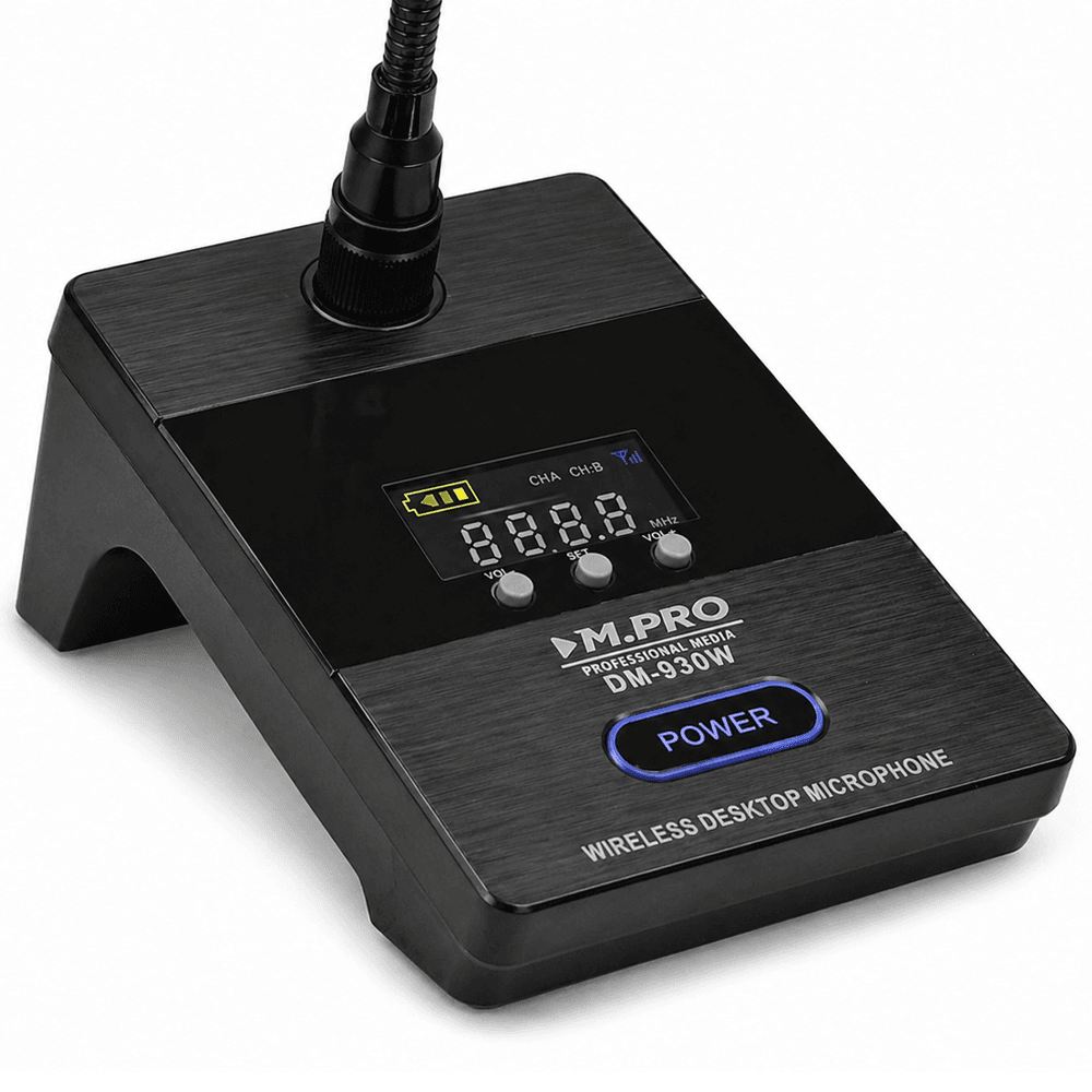 میکروفن رومیزی بیسیم ام پرو M.PRO DM-930W — تصویر ۴