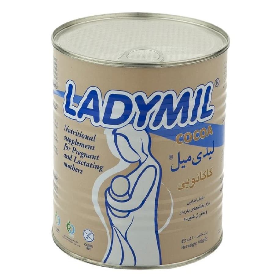 پودر لیدی میل طعم شکلات 400 گرم