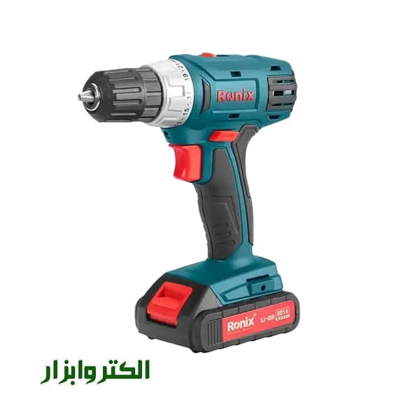 کیت دریل شارژی چکشی 18 ولت رونیکس مدل RS-8019 — تصویر ۲