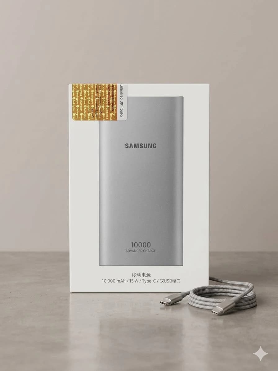 پاوربانک سامسونگ مدل EB-P1100 ظرفیت 10000 میلی آمپر ساعت — تصویر ۳