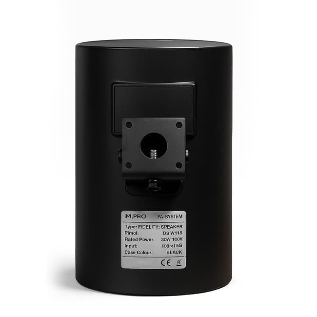 بلندگو دکوراتیو مشکی ام پرو مدل M.PRO PD5100 — تصویر ۲