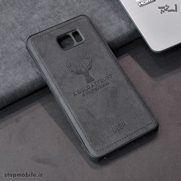 ​قاب ​گوشی سامسونگ NOTE 5 طرح چرم گوزنی Deer Leather
