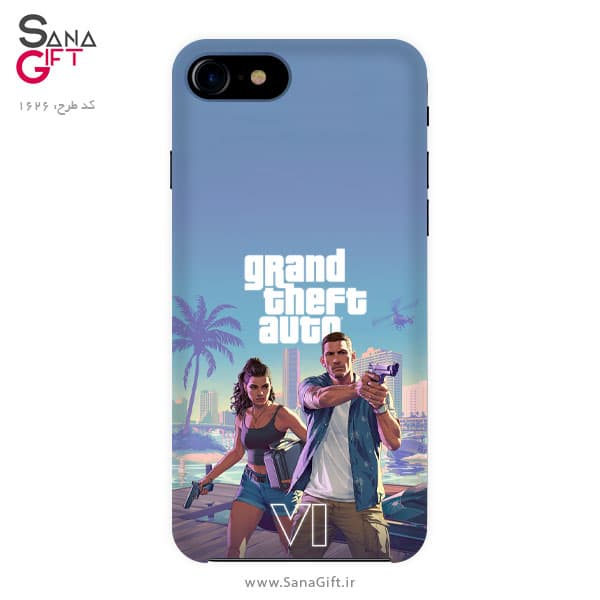 قاب موبایل طرح بازی GTA 6