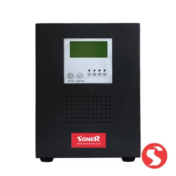 یو پی اس 1.5 کاوا سونر مدل UPS SONER 1524 1.5KVA سینوسی اکسترنال — تصویر ۳
