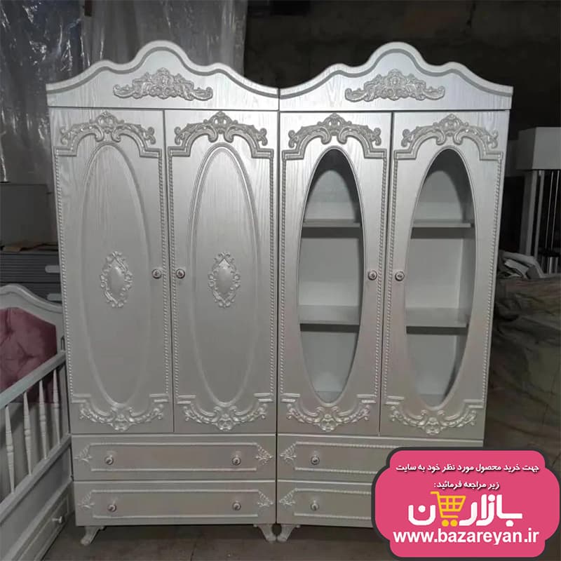 تخت و کمد کودک ، سیسمونی کد 77 — تصویر ۲