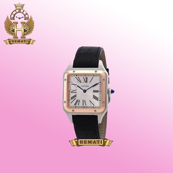 ساعت مچی زنانه کارتیر مدل دمونت CARTIER SANTOS DUMONT CSDL104 (در دو سایز قاب)