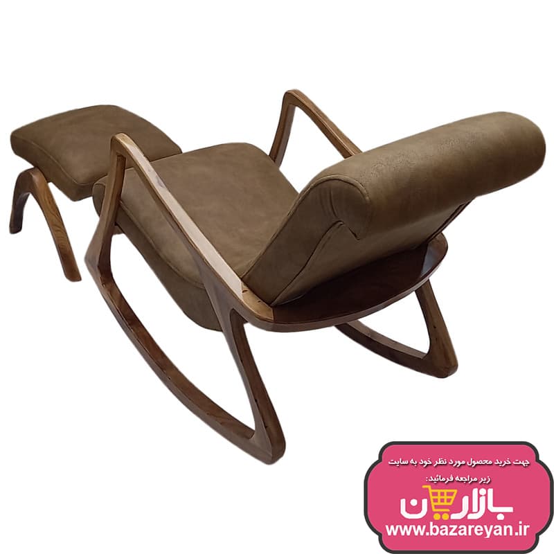صندلی راک مدل راحتی به همراه زیرپایی کد 31 — تصویر ۴