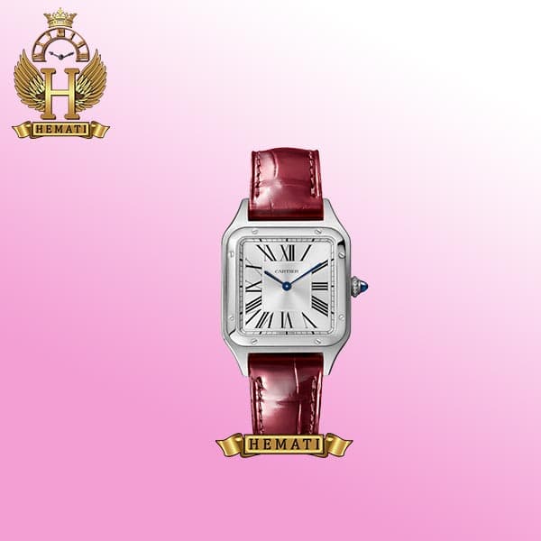 ساعت مچی زنانه کارتیر مدل دمونت CARTIER SANTOS DUMONT CSDL100 (قاب کوچک)