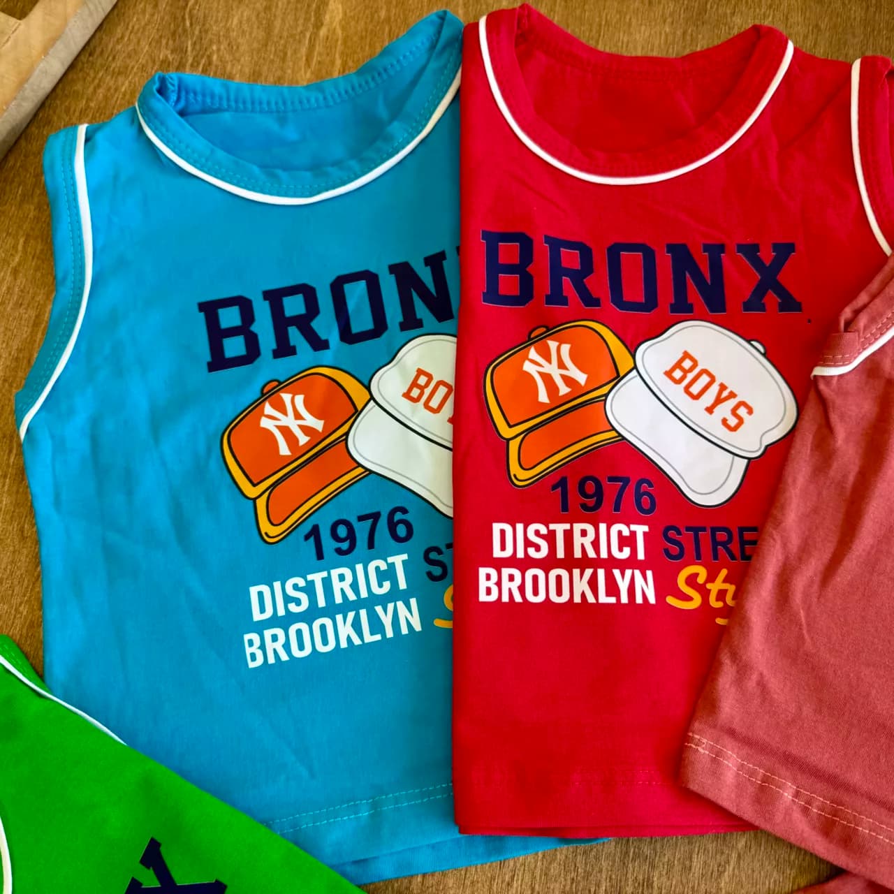 تاپ شلوارک دو کلاه BRONX (ایراددار) کد 6630-1 — تصویر ۲