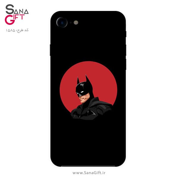 قاب موبایل طرح بتمن مشکی و قرمز
