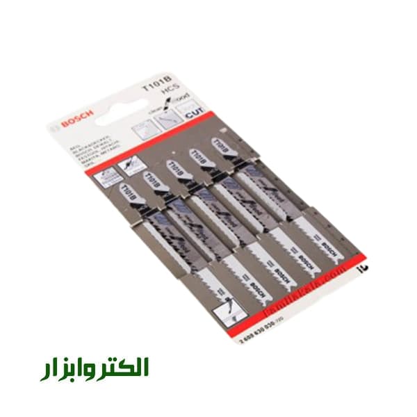 تیغ اره عمود بر MDF بوش مجموعه 5 عددی مدل T101B