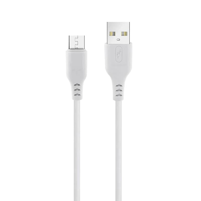 کابل شارژ SKYDOLPHIN مدل S07V از نوع Micro USB | طول 1 متر | سفید — تصویر ۲