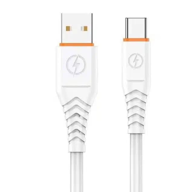کابل شارژ ASPOR مدل A127 از نوع USB به Type-C طول 1 متر | فست شارژ 6 آمپر