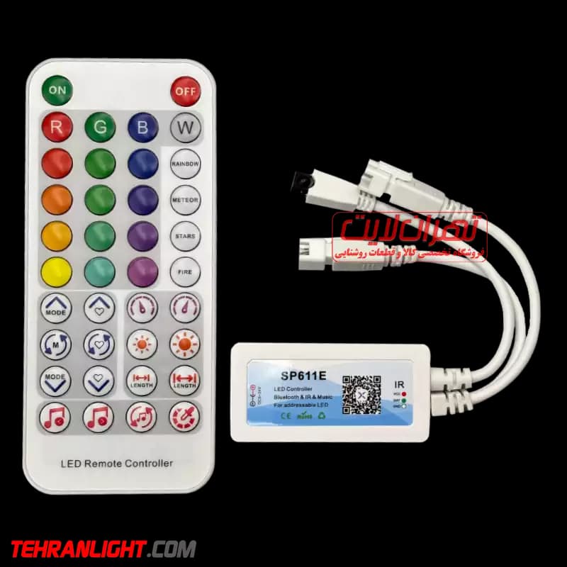 ماژول ریسه RGB آیسی دار sp611e مدل 2 خروجی