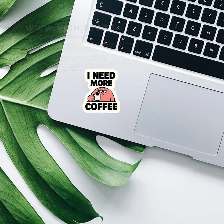 استیکر need coffee — تصویر ۲