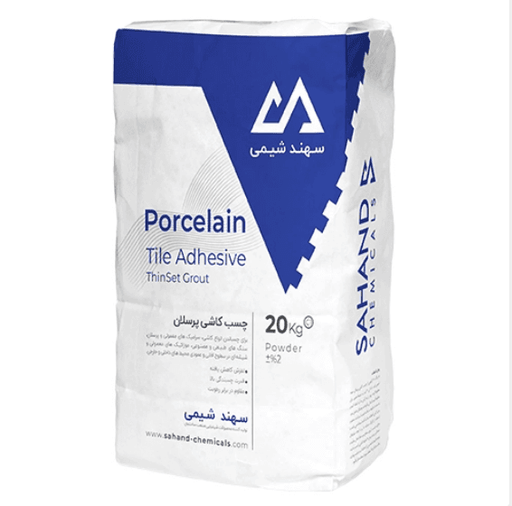 چسب کاشی پرسلان سهند شیمی 20کیلو