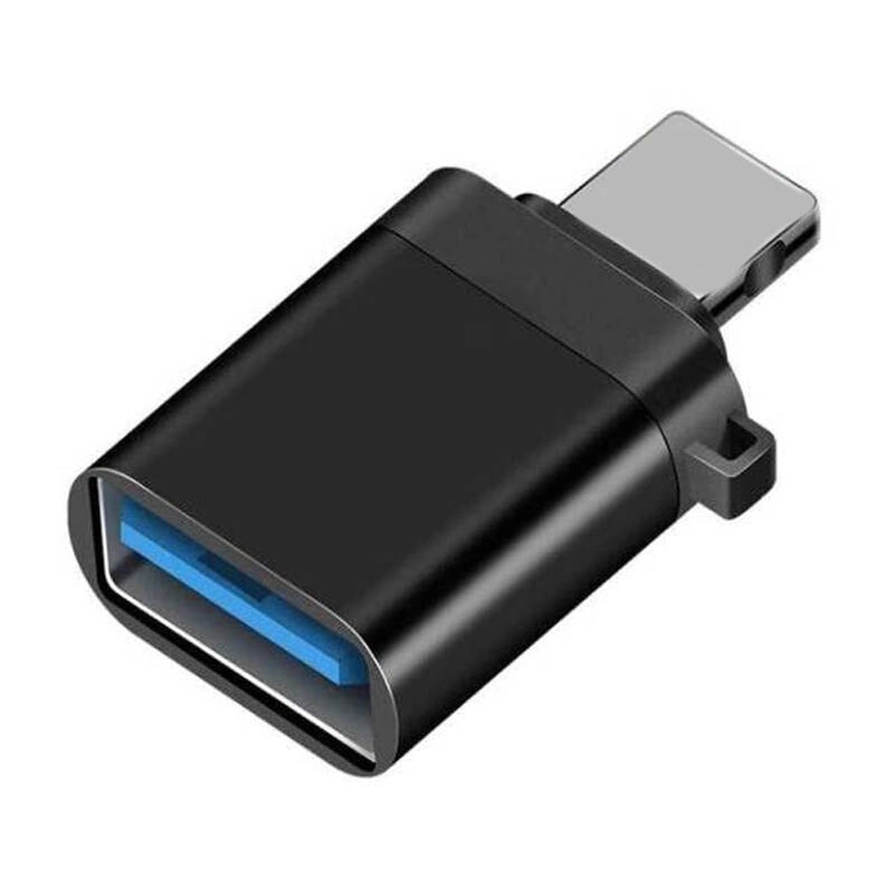 تبدیل Type-C به USB 3.0 مدل LH02003 مشکی | مبدل OTG