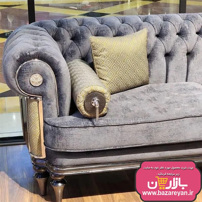 مبل چستر راحتی کلاسیک 8 نفره مدل کاوالی ارسال به سراسر کشور — تصویر ۷