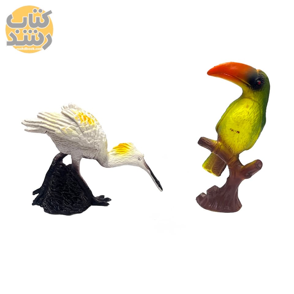 اسباب بازی باغ وحش پرندگان 8 عددی (متوسط) — تصویر ۴