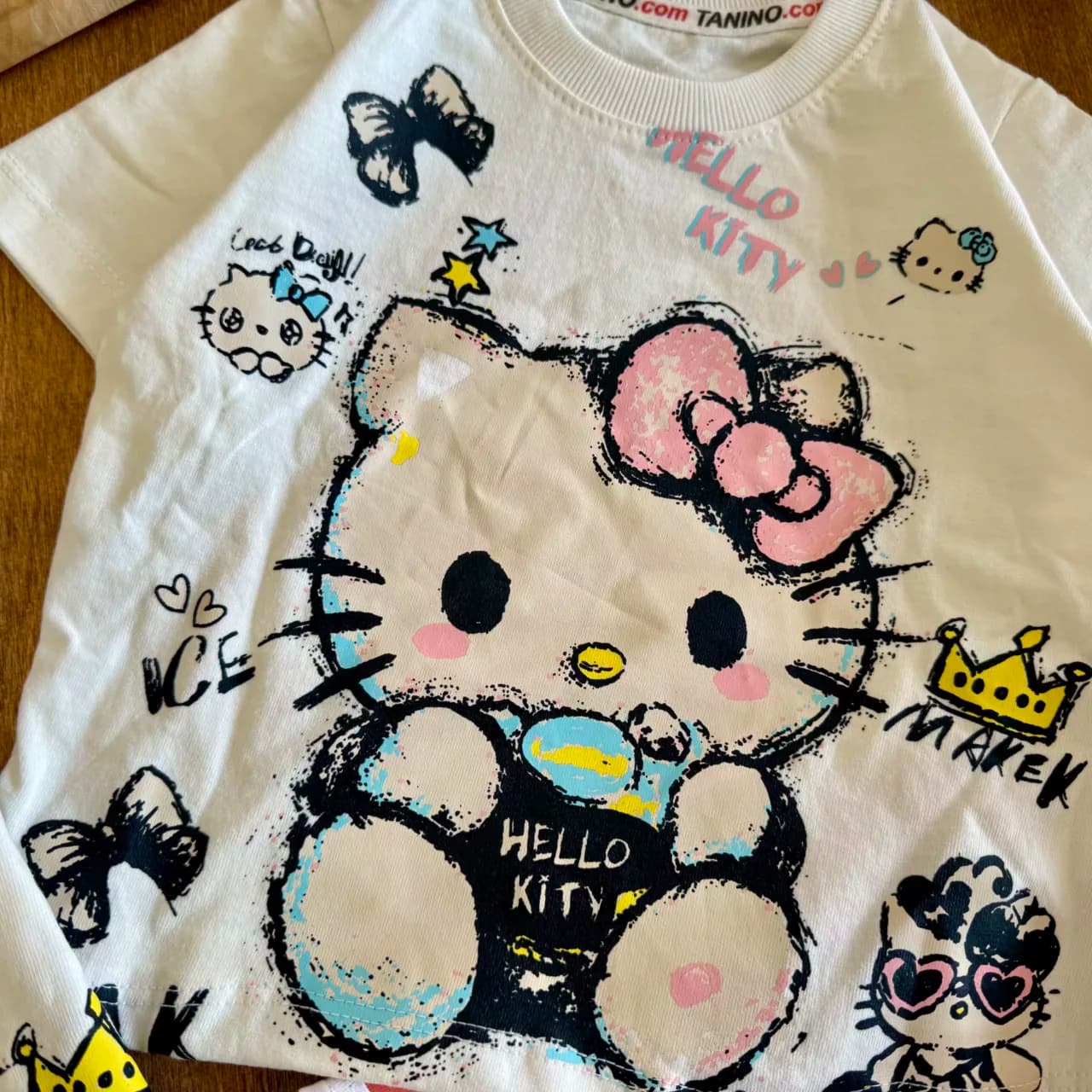 تیشرت شلوارک کیتی Hello Kitty کد 6697 — تصویر ۳