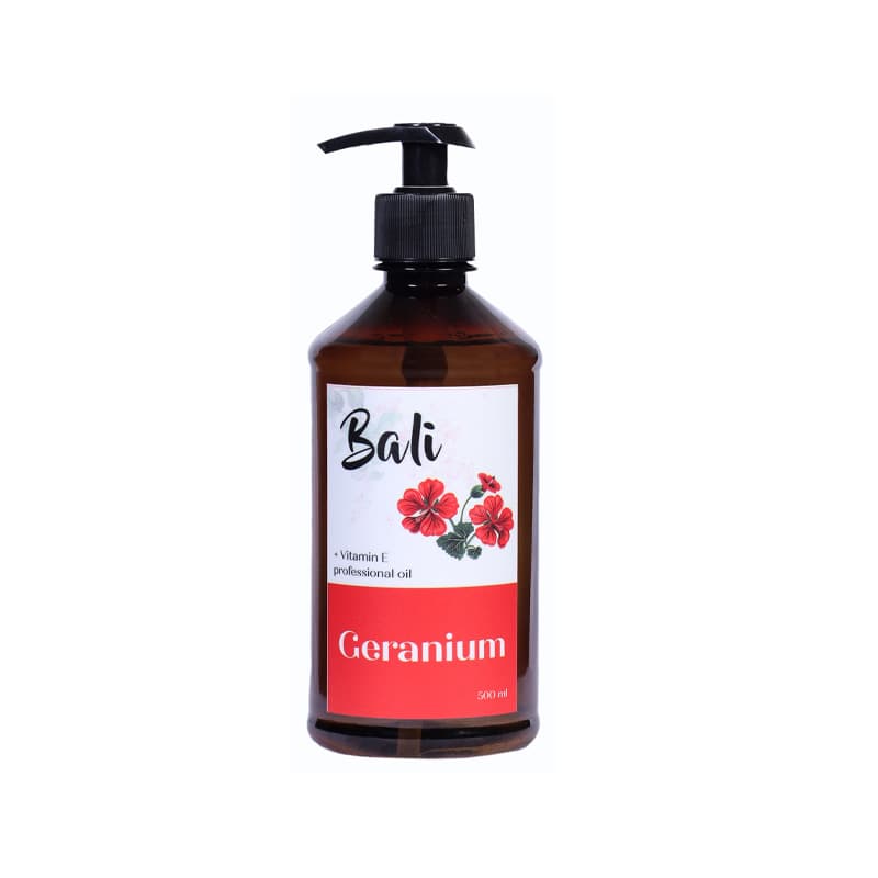 روغن ماساژ بالی رایحه شمعدانی 500 میلی لیتر