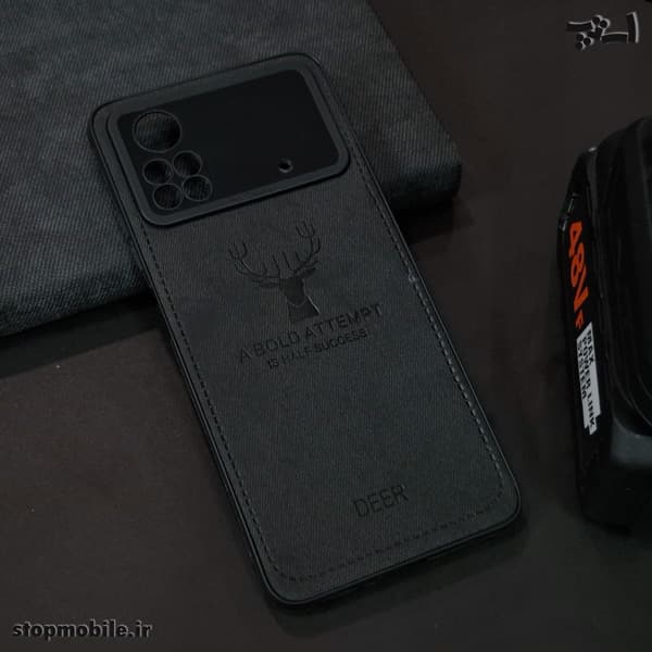 ​قاب ​گوشی شیائومی Poco X4 Pro طرح چرم گوزنی Deer Leather
