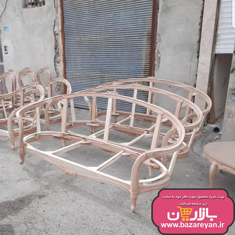 مبل کلاسیک لورنزو طرح صوفیا 9 نفره ارسال به سراسر کشور — تصویر ۶