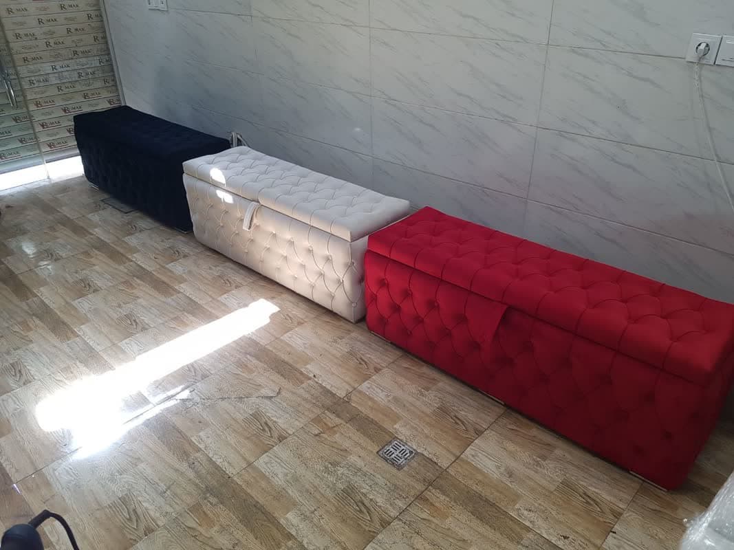 پاف 2نفره مدل چستر باکسدار سایز 120 کد 15 — تصویر ۸