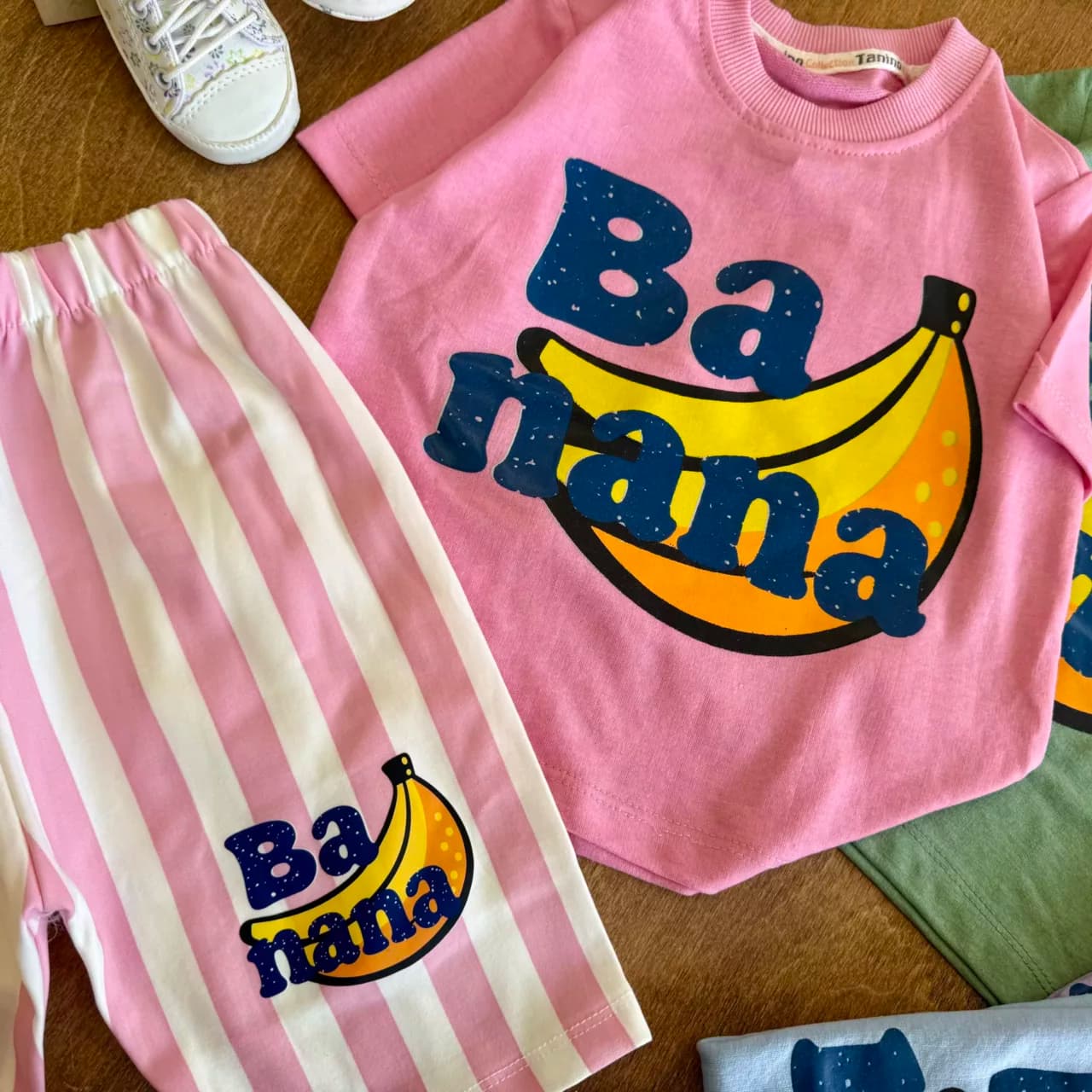 تیشرت شلوارک Banana سایز 40،45 کد 6682 — تصویر ۲