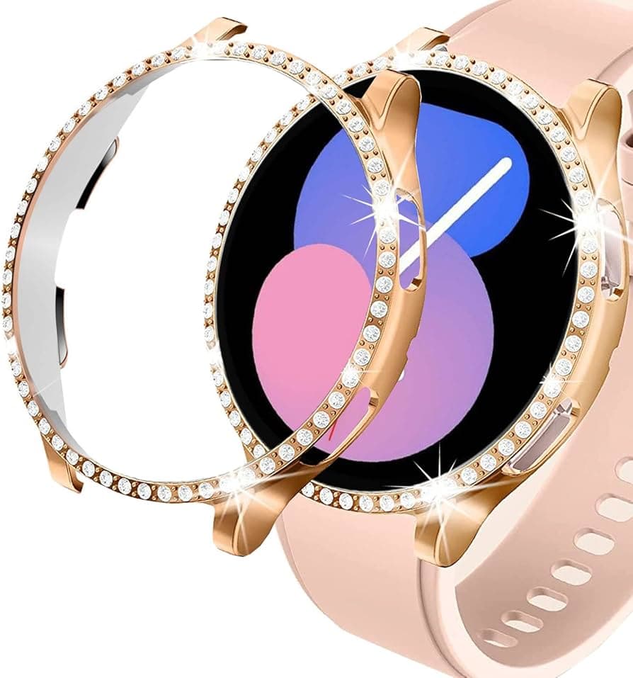 کاور گلکسی واچ 9 سایز 40 میل Galaxy Watch 9 40MM مدل نگین دار — تصویر ۲