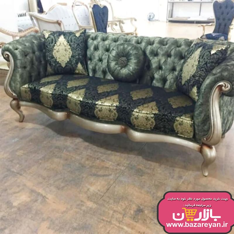 مبل کلاسیک 9 نفره مدل ویکتوریا ارسال به سراسر کشور — تصویر ۴
