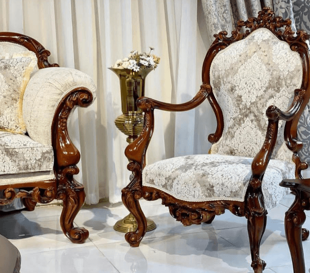 مبل کلاسیک مدل چراغان 9نفره تخفیف ویژه پایان هفته — تصویر ۶