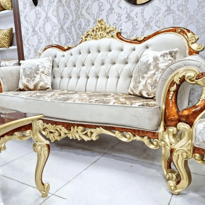 مبل کلاسیک مدل چراغان 9نفره تخفیف ویژه پایان هفته — تصویر ۳
