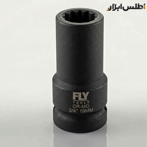 بکس 19 میلی‌متر 12 پر بلند درایو 3/4 اینچ فلای‌تولز 5534019