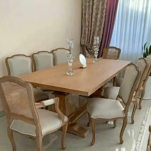 نهارخوری8نفره مدل فرانسوی — تصویر ۳
