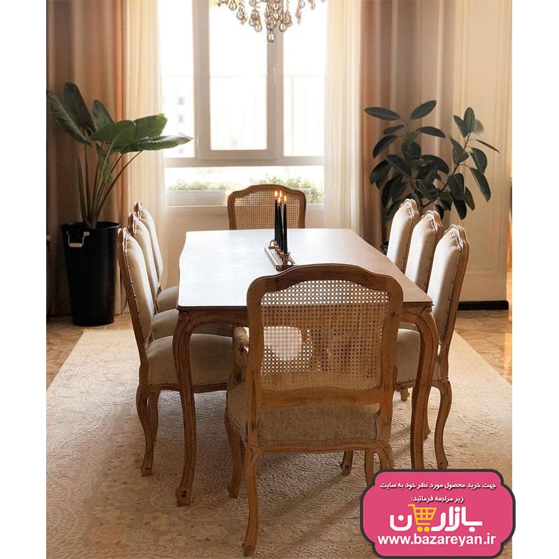 نهارخوری8نفره مدل فرانسوی — تصویر ۵