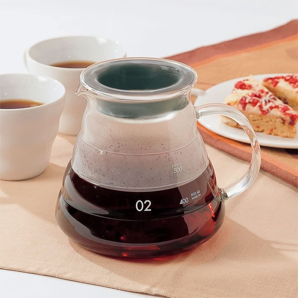سرور رنج قهوه مدرج COFFEE POT سایز 2 ظرفیت 600ml — تصویر ۲