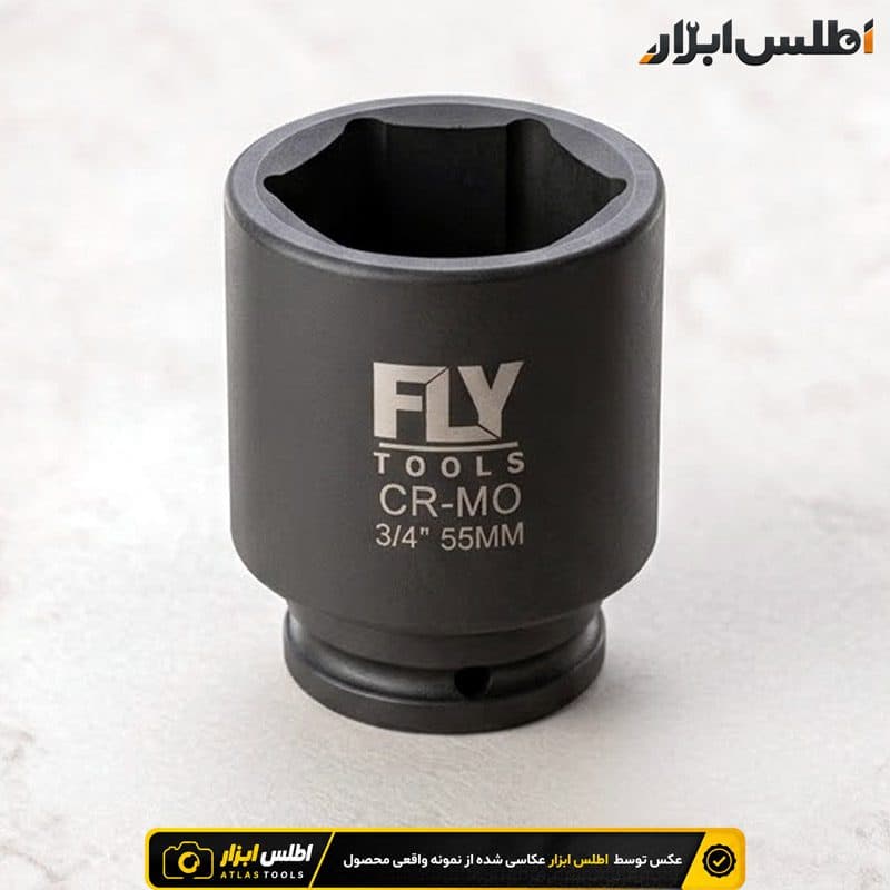 بکس 55 میلی متر بلند درایو 3/4 اینچ فلای‌تولز 5533055