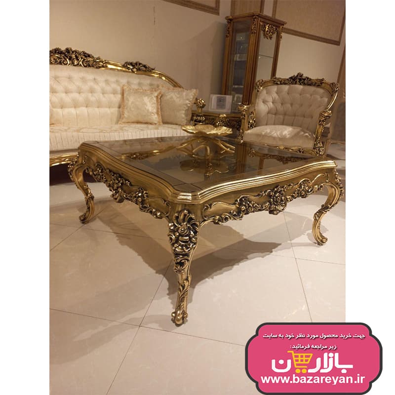 مبل کلاسیک سلطنتی 7 نفره مدل ایتالیایی سوپرراش کد 12، ارسال55 روزکاری به سراسر کشور — تصویر ۲
