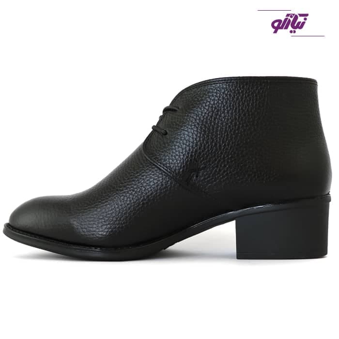 نیم بوت زنانه چرمی سلنا کد B170 — تصویر ۵