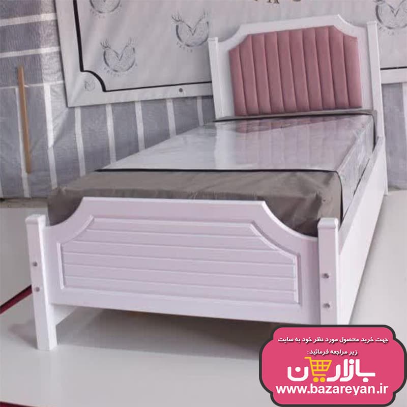 تخت خواب یک نفره کد36 سایز 90×200 سانتی متر
