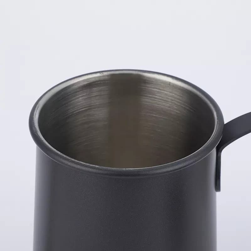 کتل قهوه مشکی دسته چوبی Drip مدل W903 ظرفیت 650ml — تصویر ۳