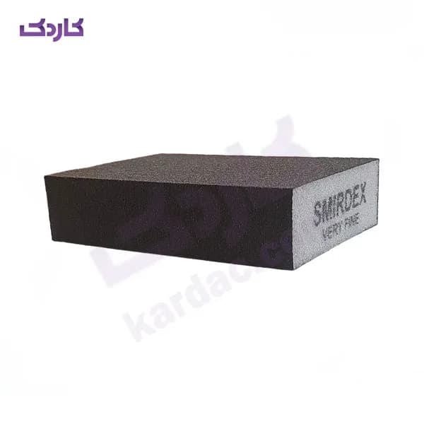 سنباده اسفنجی خیلی نرم اسمیردکس مدل مکعبی 4*4
