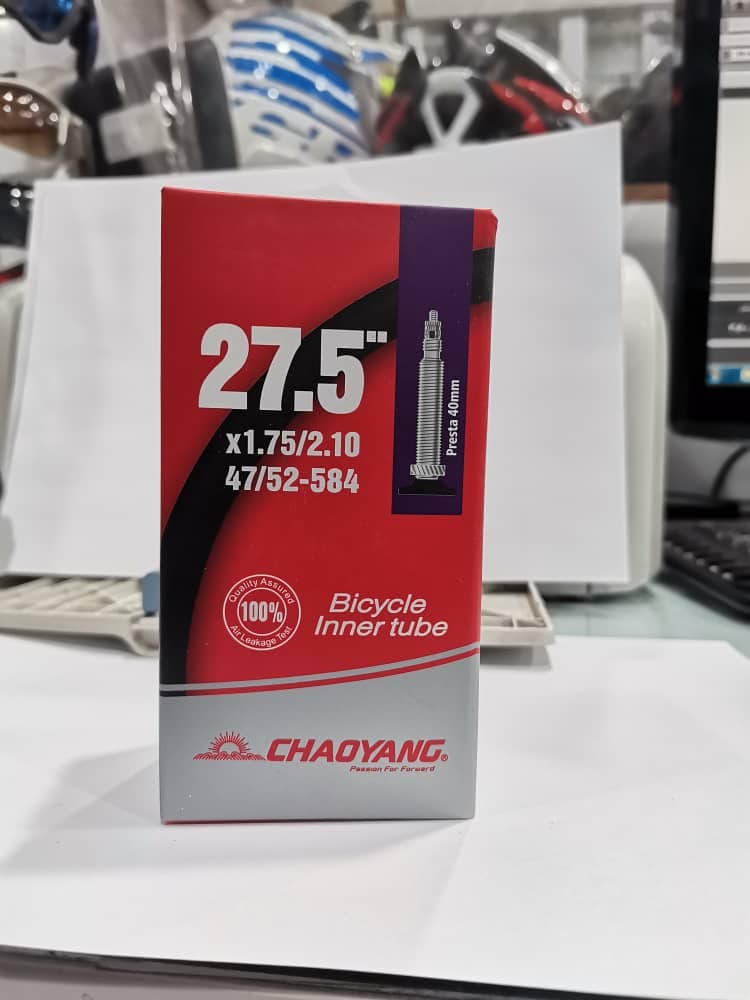 تیوپ دوچرخه چائویانگ سایز 27.5 — تصویر ۲