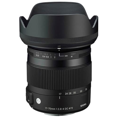 لنز دوربین عکاسی Sigma 17-70mm f2.8-4 DC Macro OS HSM مانت کانن — تصویر ۲