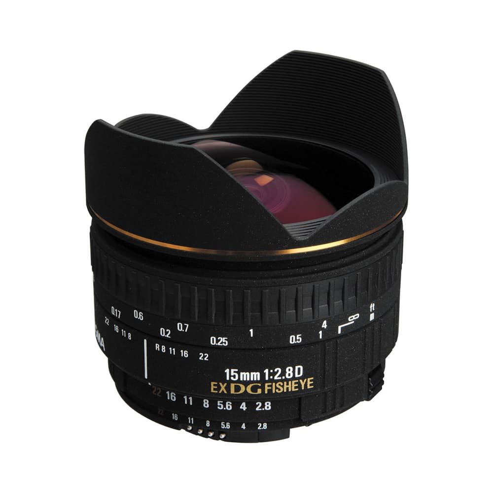 لنز دوربین عکاسی Sigma 15mm f2.8 EX DG مانت نیکون