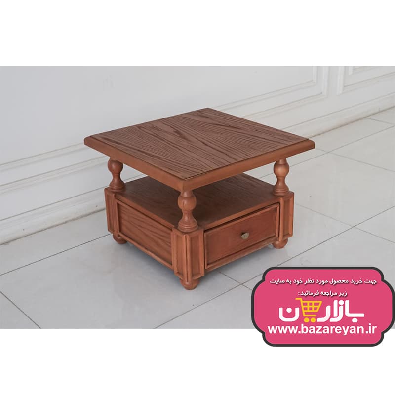 میز جلومبلی و عسلی روتی پایه ستونی رنگبندی سفارشی ارسال به سراسر کشور